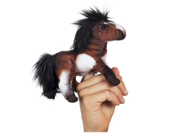 Fingerpuppe: Pferd