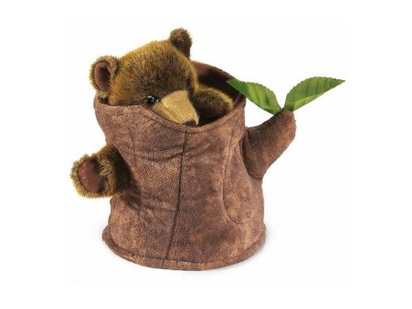 Handpuppe: Bär im Baum