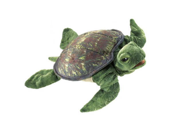Handpuppe: Meeresschildkröte