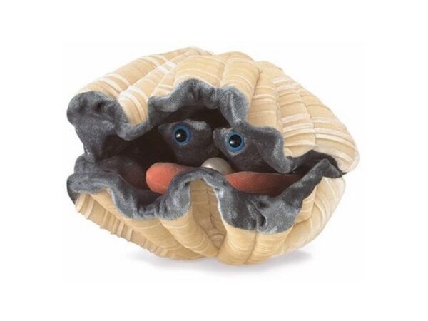 Handpuppe: große Muschel