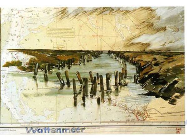 71 Postkarte: Wattenmeer