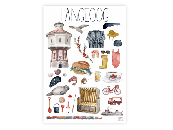 Poster: Langeoog