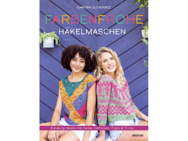 Farbenfrohe Häkelmaschen von Sandra Gutierrez