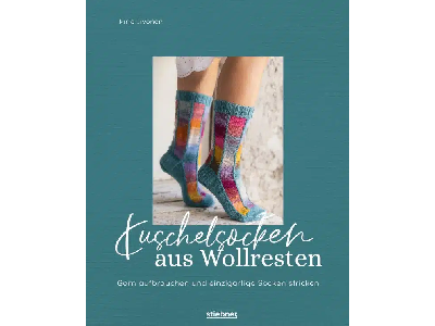 Merinowolle-Socken: Möwen grün