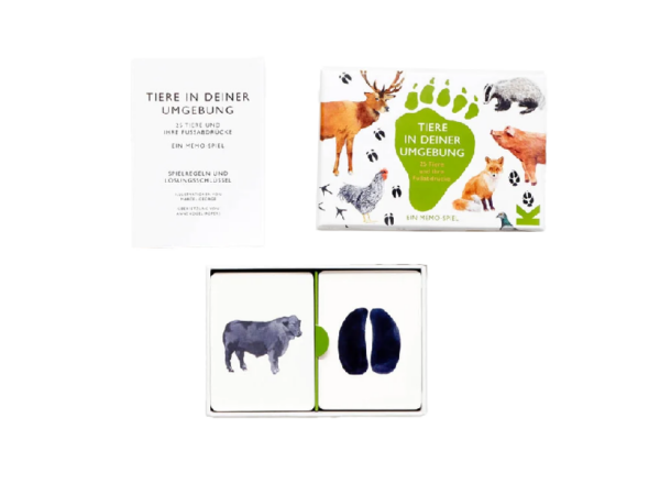 Tiere in deiner Umgebung: 25 Tiere und ihre Fußabdrücke