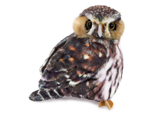 Handpuppe: Sperlingskauz