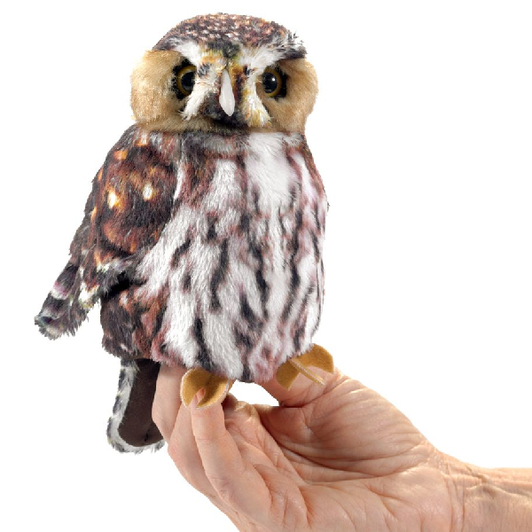 Handpuppe: Sperlingskauz