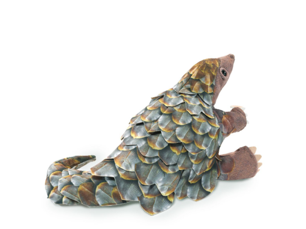 Handpuppe: Pangolin - Tannenzapfentier