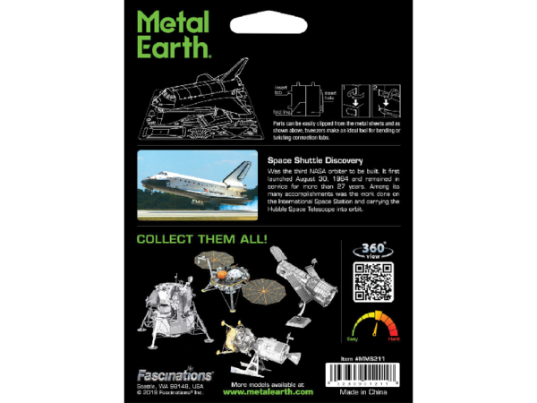 Space Shuttle Discovery, farbig