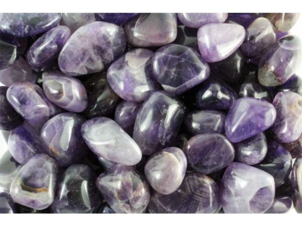 Amethyst Indien Trommelstein: Amethyst Indien