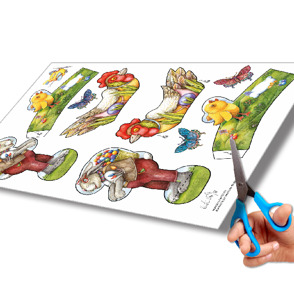 Bastelbogen: Ostern Bastelbogen: Ostern