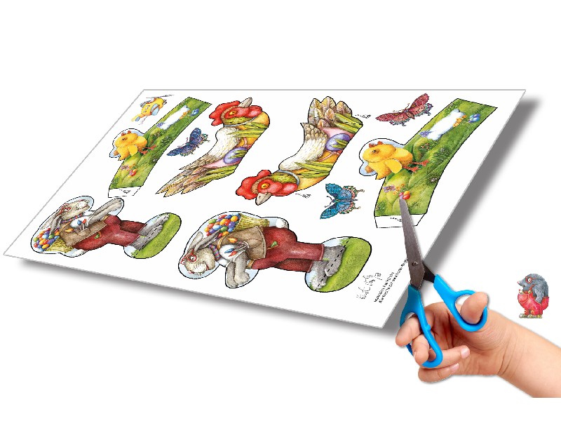 Bastelbogen: Ostern Bastelbogen: Ostern