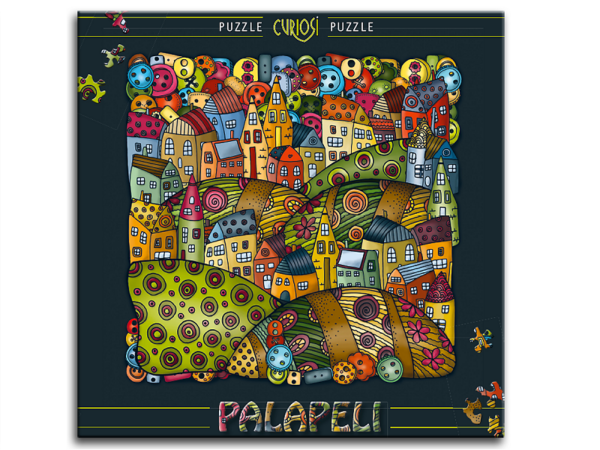 Bärenpresse - Puzzle: Bergdorf