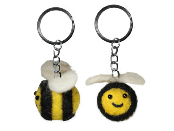 Schlüsselanhänger: Bienchen