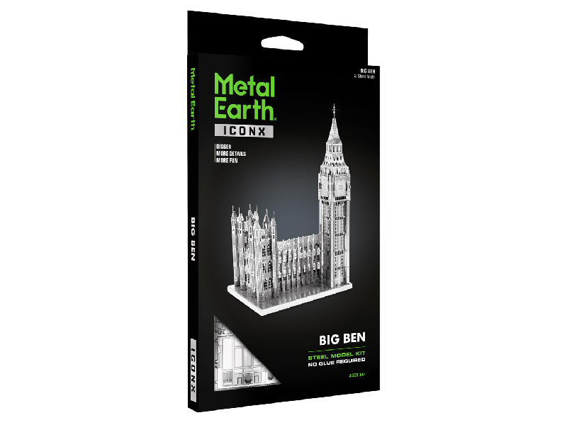 Metal Earth - Metallbausatz - Motiv: Big Ben, groß