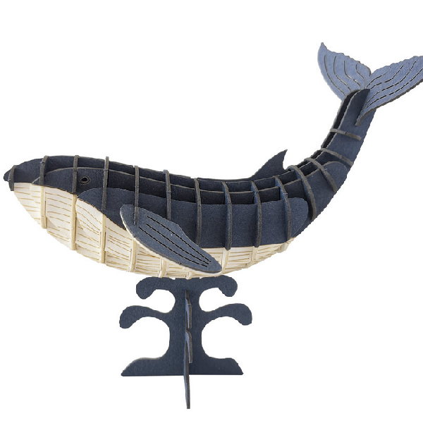 Fridolin - 3D Papiermodelle - Motiv: Blauwal