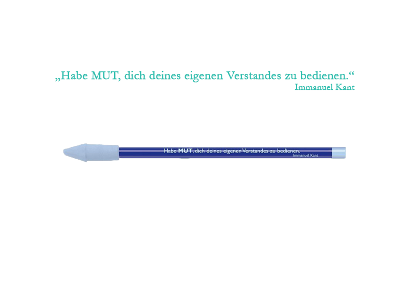 Bleistift: Mut Bleistift: Mut