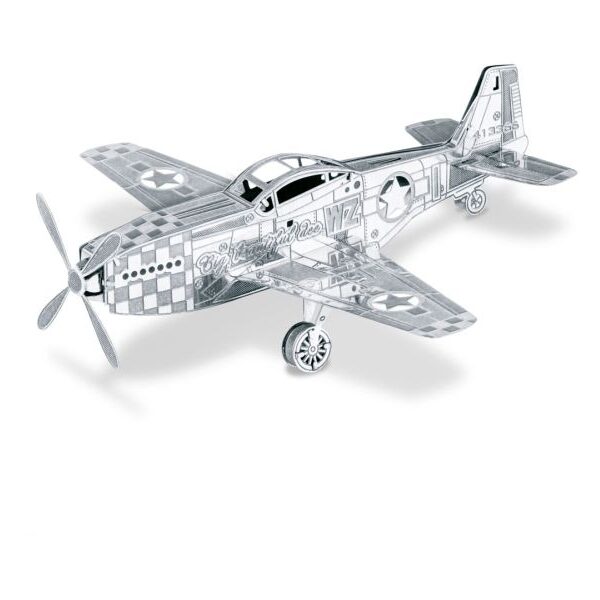 Metal Earth - Metallbausatz: Boeing P 51 Mustang