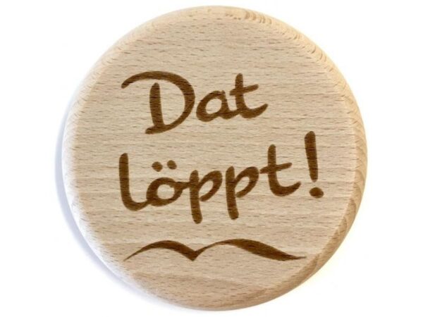 Glasdeckel aus Holz: Dat löppt