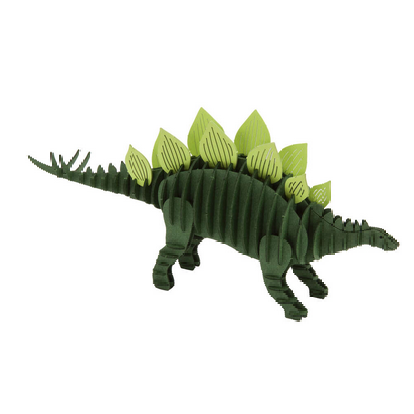 Fridolin - 3D Papiermodell - Motiv: Dino: Stegosaurus