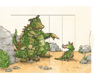 Drachen - Klein, aber Oho! Bärenpresse - Lebende Karte - Motiv: Drachen Klein, aber Oho!