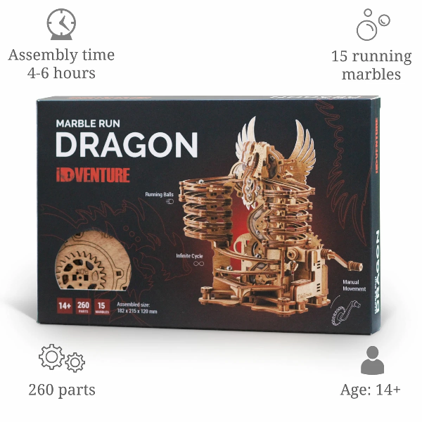 Drachen-Murmelbahn Drachen Murmelbahn