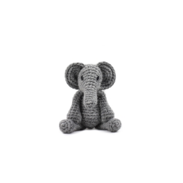 Elefant, klein Toft - Häkeltier - Motiv: Elefant, klein