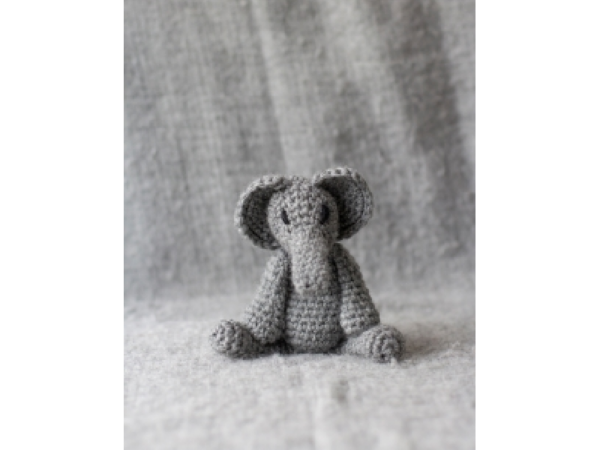 Elefant, klein Toft - Häkeltier - Motiv: Elefant, klein