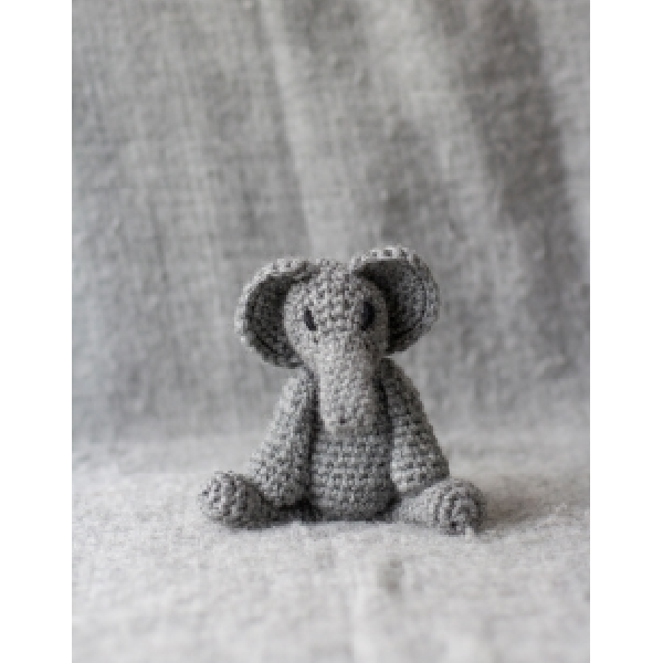 Elefant, klein Toft - Häkeltier - Motiv: Elefant, klein