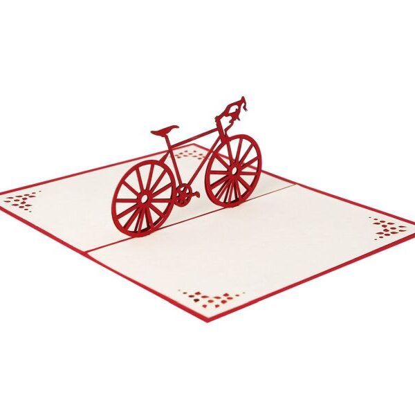 Klappkarte: Fahrrad