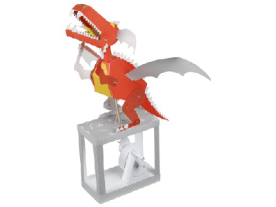 Feuerdrache Papiermaschine - Motiv: Feuerdrache