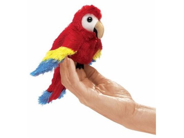 Fingerpuppe: Papagei Fingerpuppe: Papagei