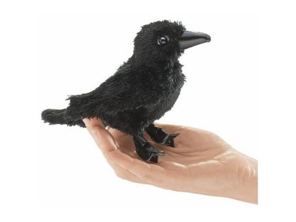 Fingerpuppe: Rabe Fingerpuppe: Rabe