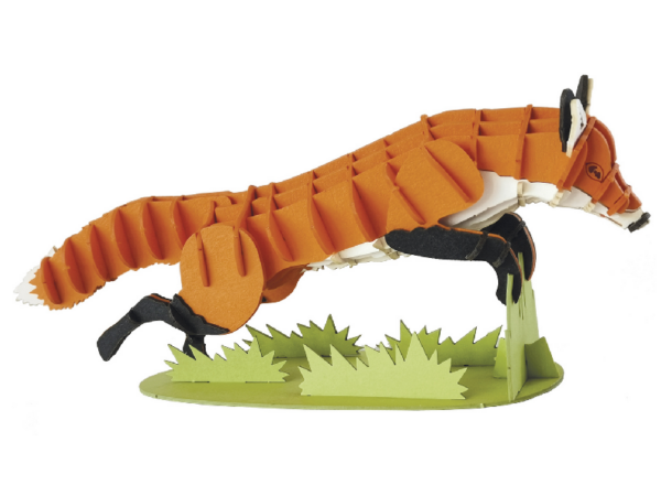 Fridolin - 3D Papiermodelle - Motiv: Fuchs