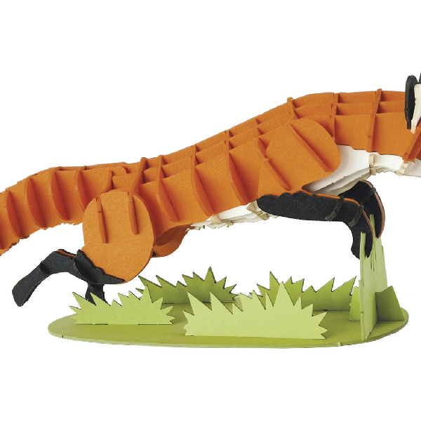 Fridolin - 3D Papiermodelle - Motiv: Fuchs