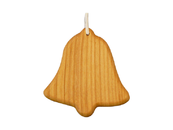Glocke Anhänger aus Holz - Motiv: Glocke