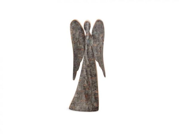 Holzfigur: Sparschwein RudiGlücksengel: 9cm