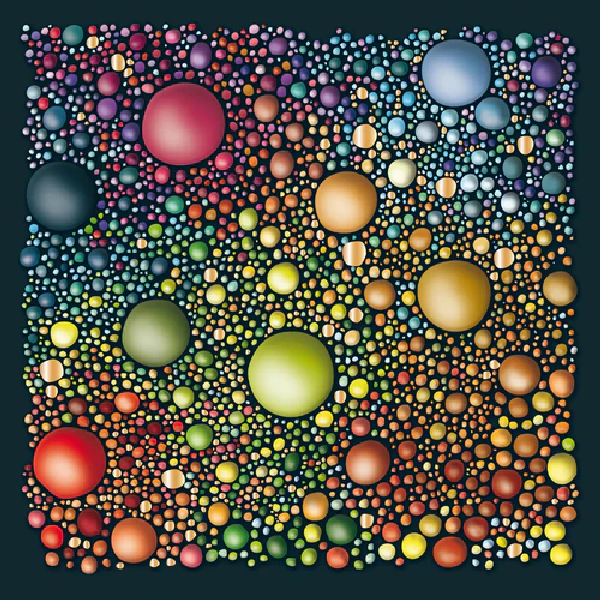 Puzzle - Motiv: Goldstaub