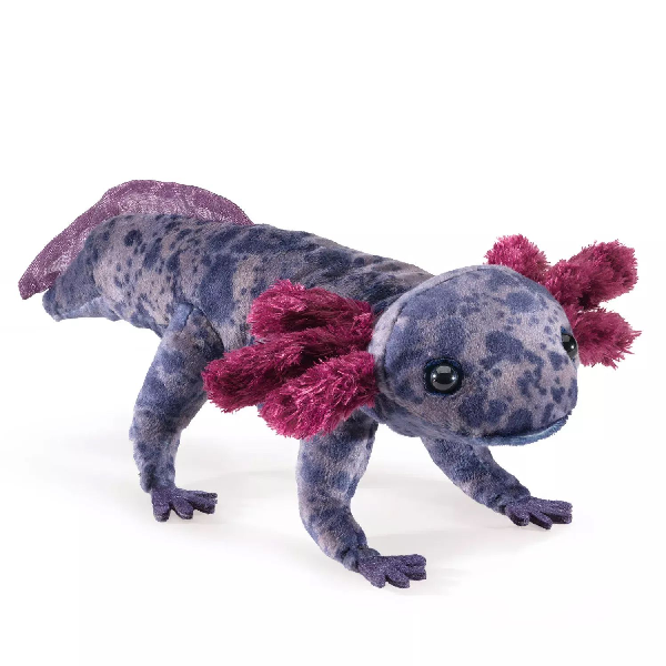 Handpuppe: Axolotl mexikanischer Schwanzlurch