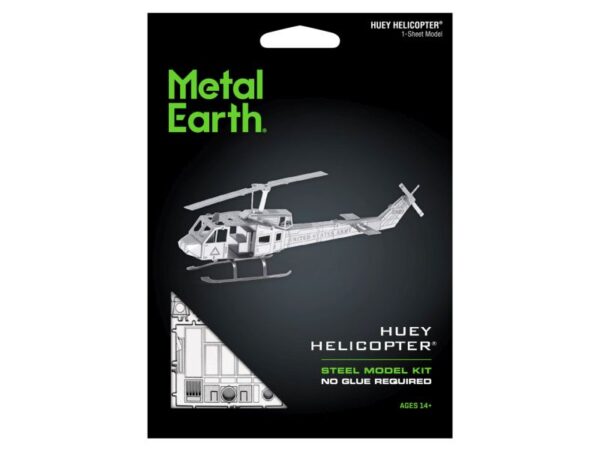 Helicopter Huey UH-1 Metal Earth - Metallbausatz: Helicopter Huey UH 1