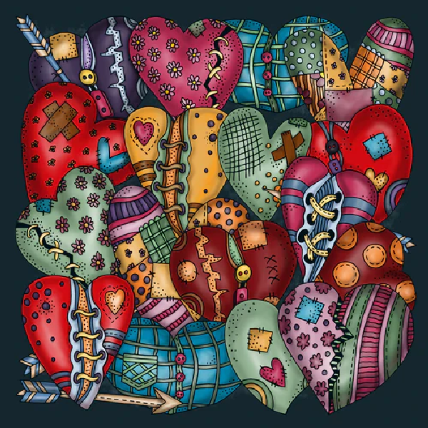 Puzzle - Motiv: Herzen
