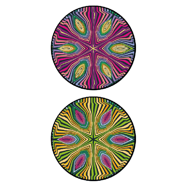 Puzzle - Motiv: Hippie