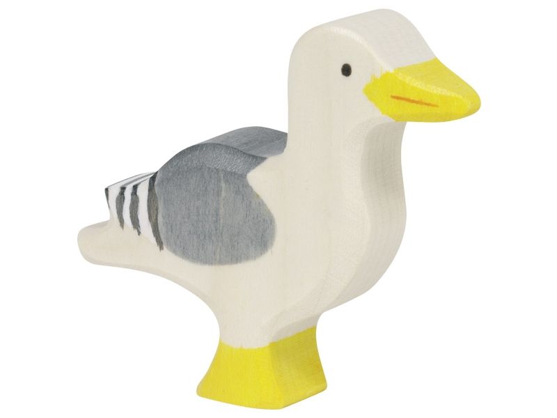 Holztier: Möwe Holztier: Möwe