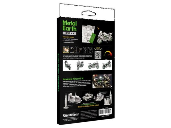 Kawasaki Ninja grün Metal Earth - Metallbausatz: Kawasaki Ninja grün
