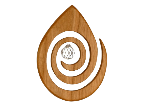 Holz und Kristall - Motiv: Kirli
