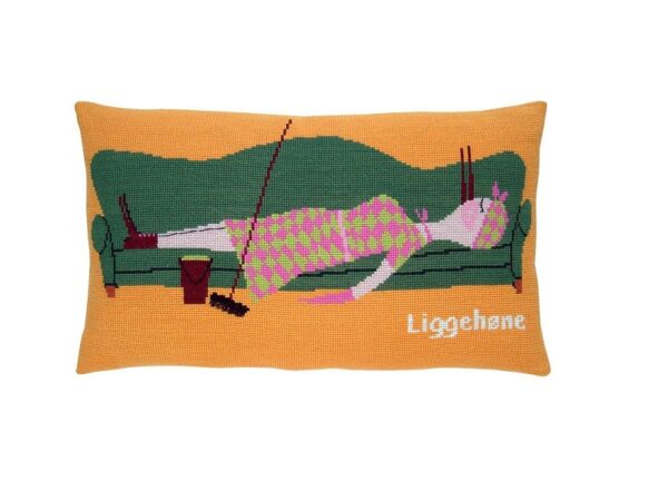Kissen: Liegehenne Kissen: Liegehenne