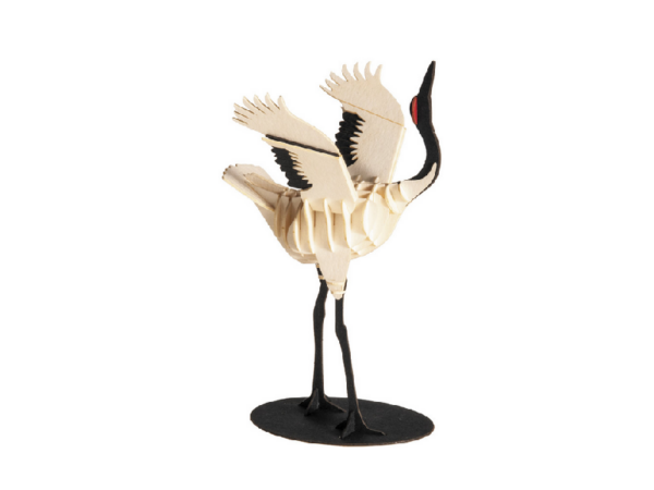 Fridolin - 3D Papiermodelle - Motiv: Kranich