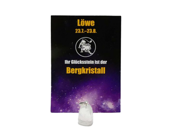 Anhänger aus Endelstein für Sternzeichen: Löwe