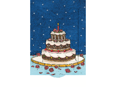 Mäusetorte Bärenpresse - Lebende Karte - Motiv: Mäusetorte