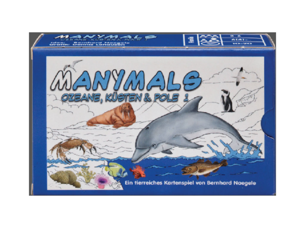 Manimals Ozeane, Küsten & Pole Kartenspiel: Manimals Ozeane, Küsten & Pole